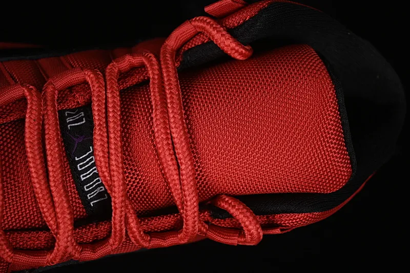 All categories Air Jordan Jordan series basketball shoes Air Jordan 11 Air Jordan 11 Retro AJ11 Joe 11 black and red high-top basketball shoes CT8012-600